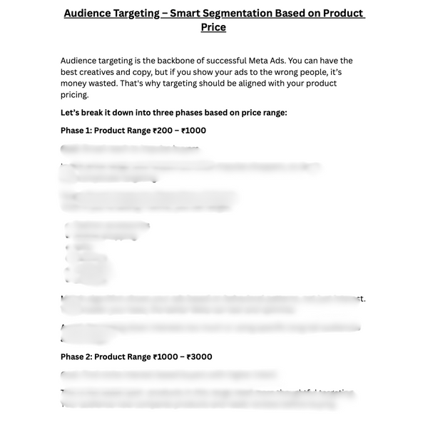 Meta Ads : Guaranteed Sales Growth in 30 Days